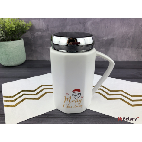 Керамическая чашка "Winter gifts" Дед Мороз