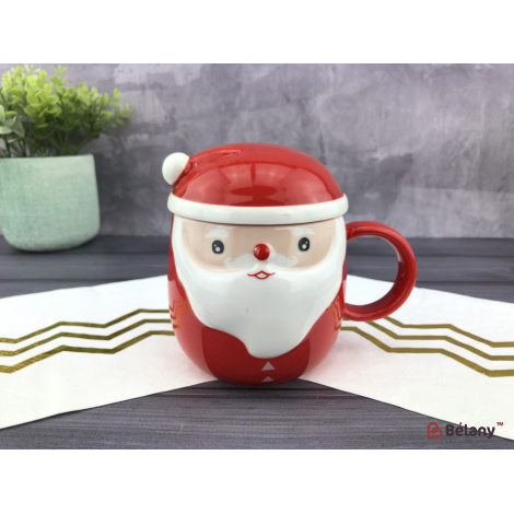 Керамическая чашка "Red Santa" #1