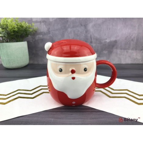 Керамическая чашка "Red Santa" #2