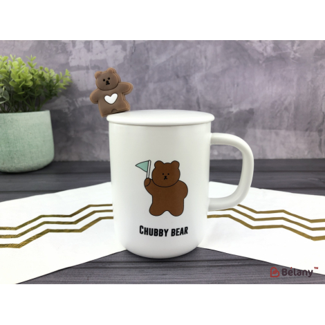 Керамическая чашка "Chubby bear" bear