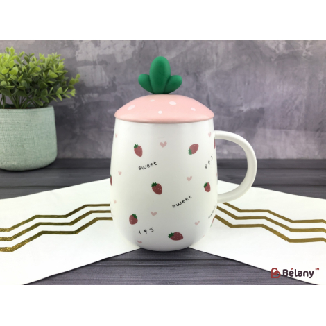 Керамическая чашка "Fraise mignonne" #1