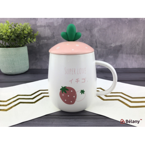 Керамическая чашка "Fraise mignonne" #2