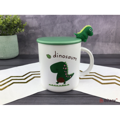 Керамическая чашка "Dinosaurs" #2