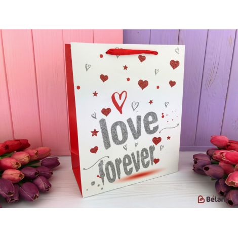 Подарочные пакеты "I love you" M #1