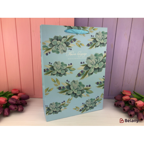 Подарункові пакети "Flower Fantasy" L #1