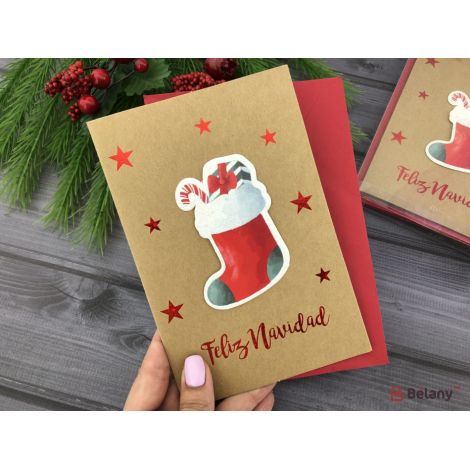 Новогодние открытки  "Merry Christmas" #2