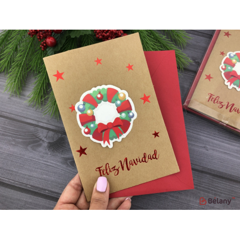 Новогодние открытки  "Merry Christmas" #3