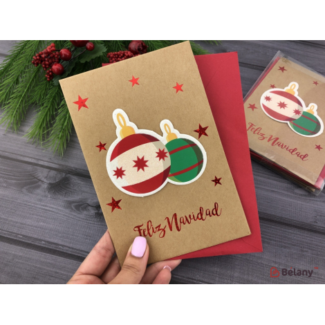 Новогодние открытки  "Merry Christmas" #4