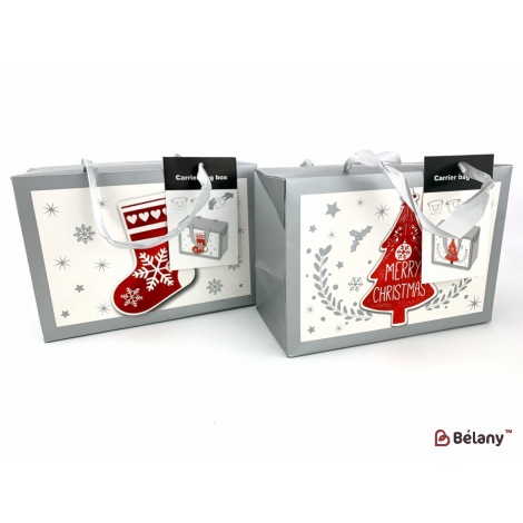 Новогодний пакет "Christmas Mirror" М Микс