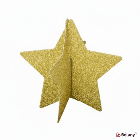 Настольный декор "Christmas star" золото (6 планшеток)