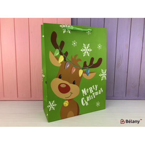 Новогодние подарочные пакеты "Sweetys" M