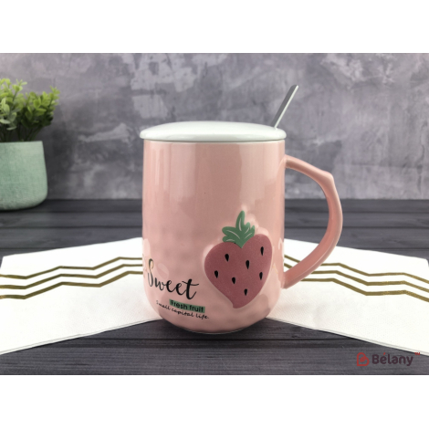 Керамическая чашка "Strawberry" #1