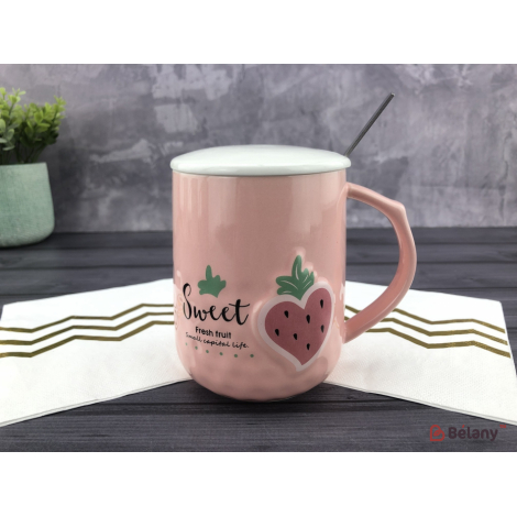 Керамическая чашка "Strawberry" #2