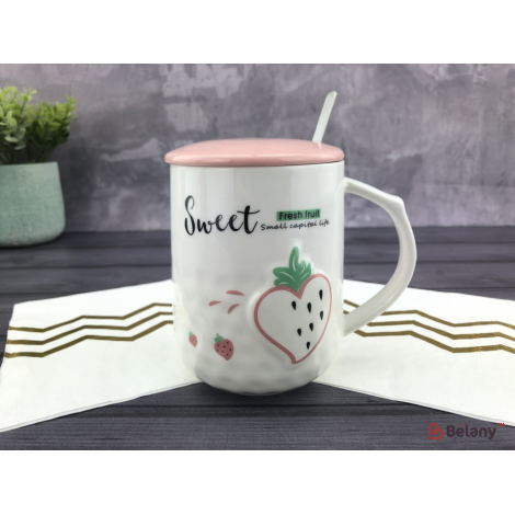 Керамическая чашка "Strawberry" #3
