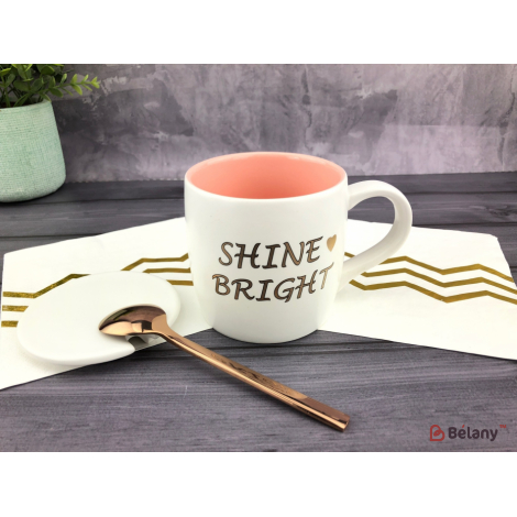Керамическая чашка "Shine Bright" #2