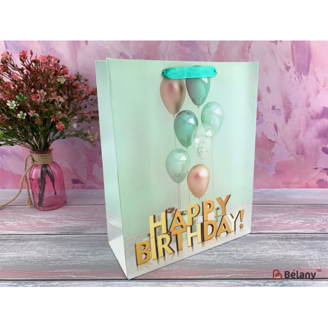 Подарочный пакет "Color Balloons" L #4