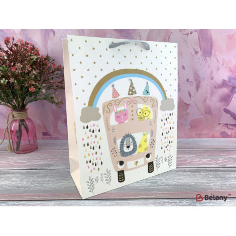 Подарочный пакет "Madagascar" M #1