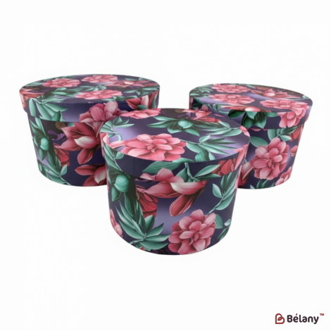 Круглая коробка "Garden BalckSea M"