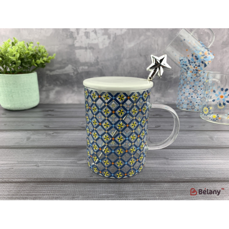 Керамическая чашка "Patterns" #3