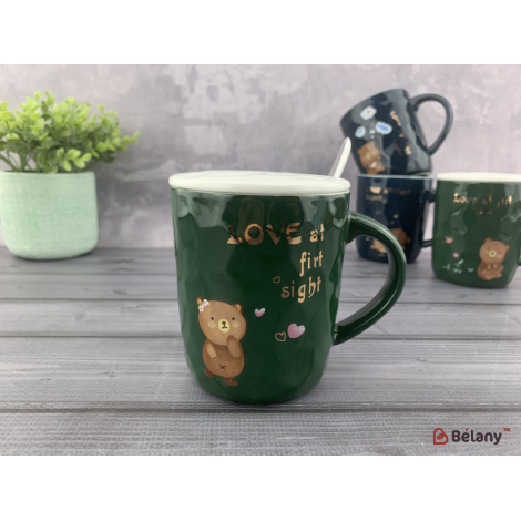 Керамическая чашка "Lovely bear" #2