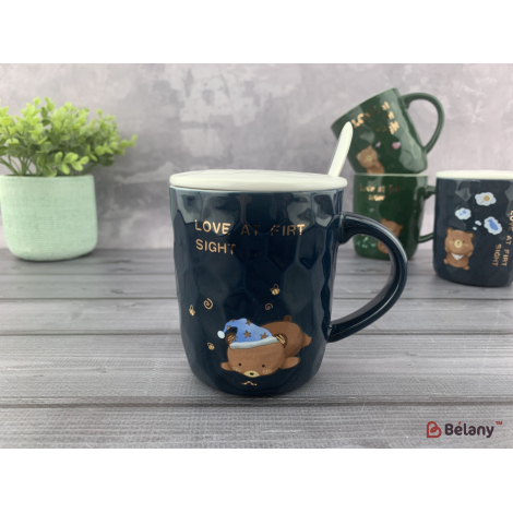 Керамическая чашка "Lovely bear" #3