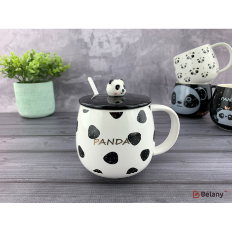 Керамическая чашка "Panda Pattern" #1
