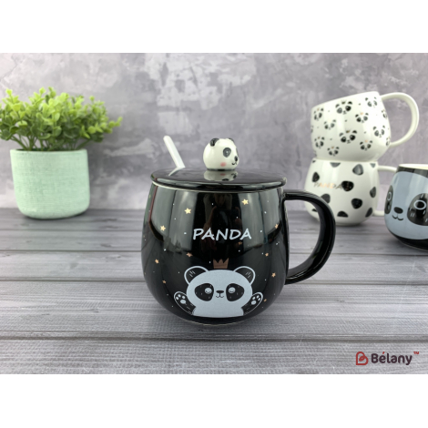 Керамическая чашка "Panda Pattern" #4
