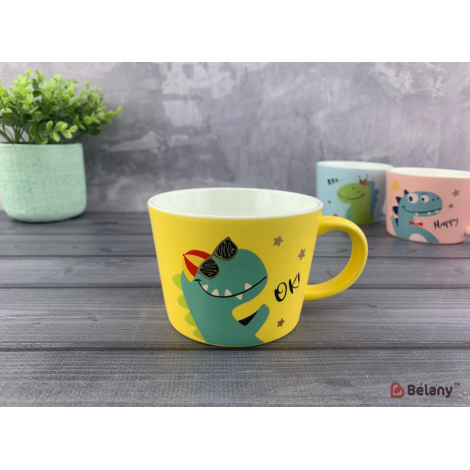 Керамічна чашка "Happy dragons" #2