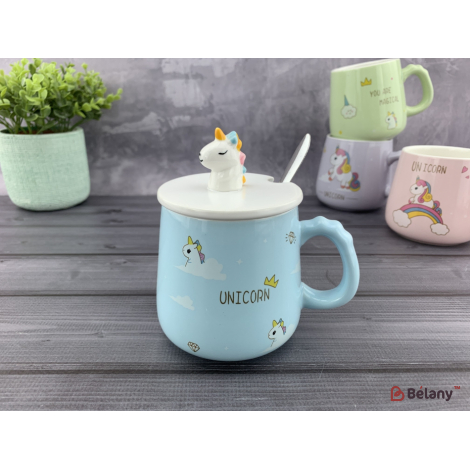 Керамическая чашка "Unicorn life" #3