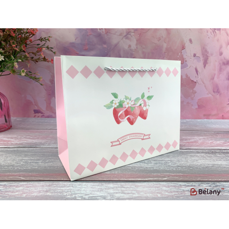 Подарочные пакеты "Strawberry" M #2