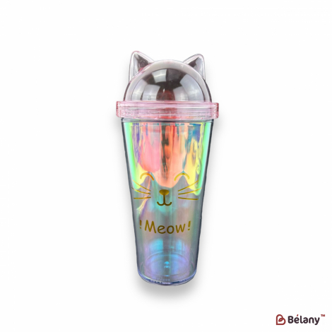 Акриловый стакан "Kitty Meow" #1