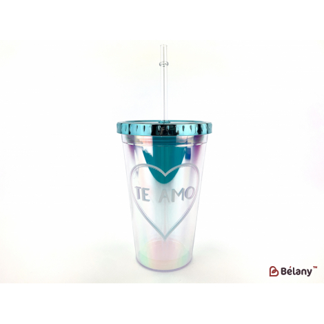 Акриловый стакан "Chameleon" синий