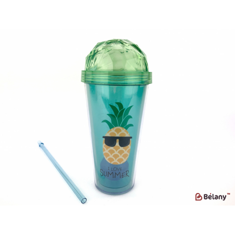 Акриловый стакан "Fruity" ананас