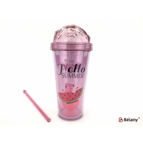 Акриловый стакан "Fruity" арбузик