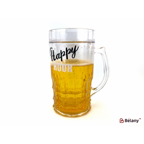 Акриловый стакан "Beer time" happy hour