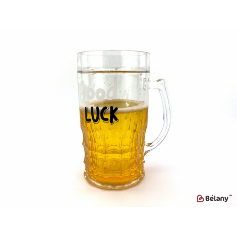 Акриловый стакан "Beer time" good luck