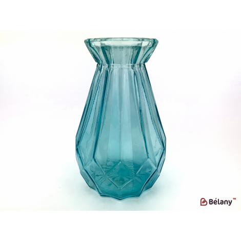 Ваза для цветов "Bulb" бирюзовый 14х5.5см
