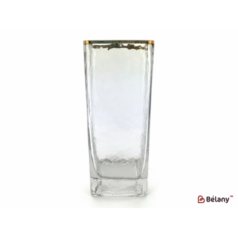 Ваза для цветов "Light figure" прозрачный 8х20см