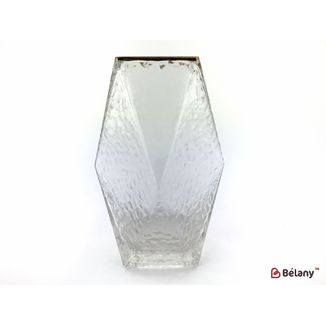 Ваза для цветов "Iceberg" прозрачный 24х15см