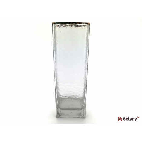 Ваза для цветов "Light figure" прозрачный 10х30см