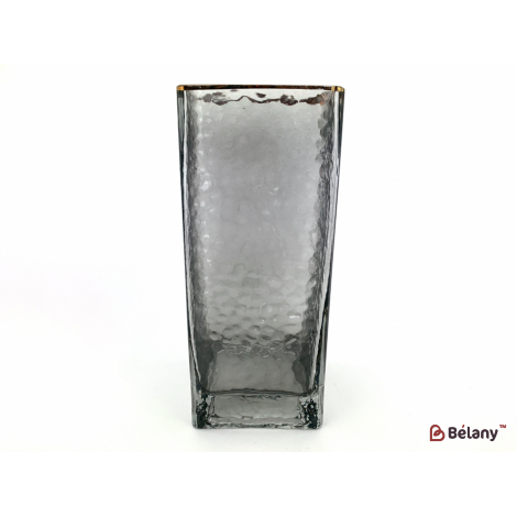 Ваза для квітів "Light figure" попеляста 10х25см.