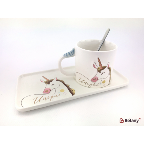 Керамічна чашка "UniGalaxy" із блюдцем unique