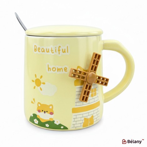 Керамічна чашка "Holland mill" кремова