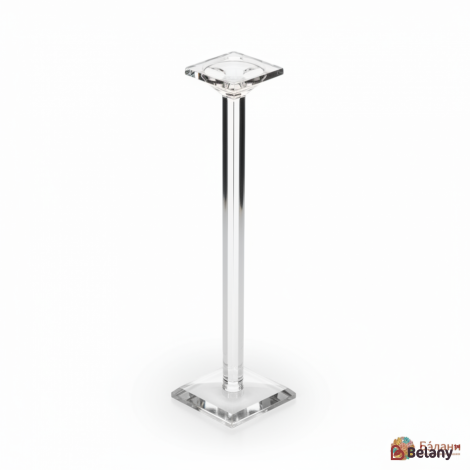 Подсвечник стеклянный "Column" S