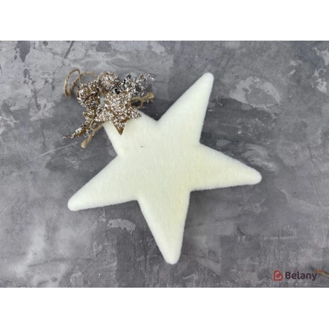 Підвісна зірка "Star and Cone" біла