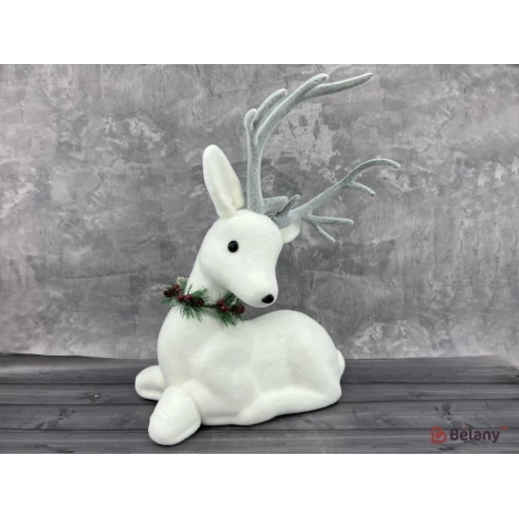 Декор "Reclining deer" шарф из веточки
