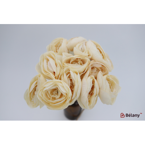 Букет пионов 13 веток "A lot Peonies" кремовые