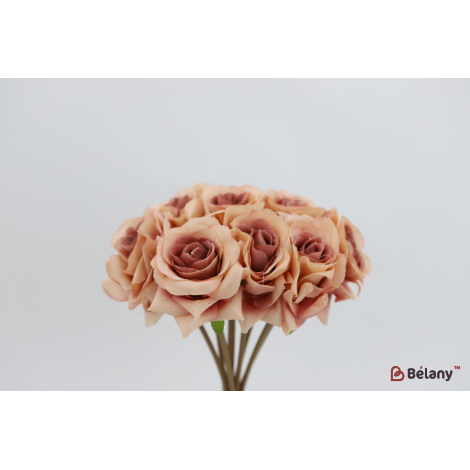 Букет из роз "Roses everywhere" персиковые
