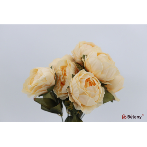 Букет пионов "A lot Peonies" персиковые