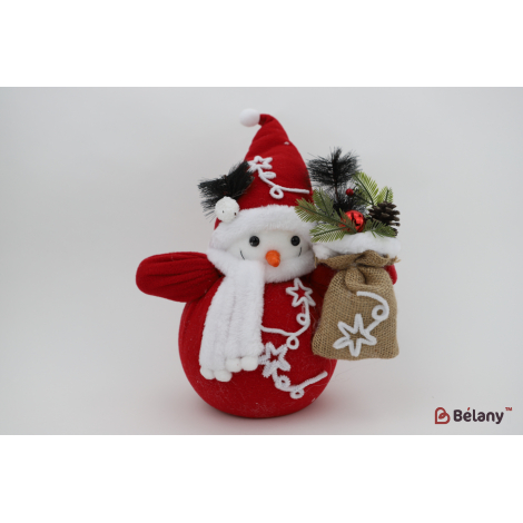 Снеговик в красном "With bag"